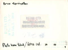 Awesome Bruce Springsteen and the E Street Band Vintage Original Photograph