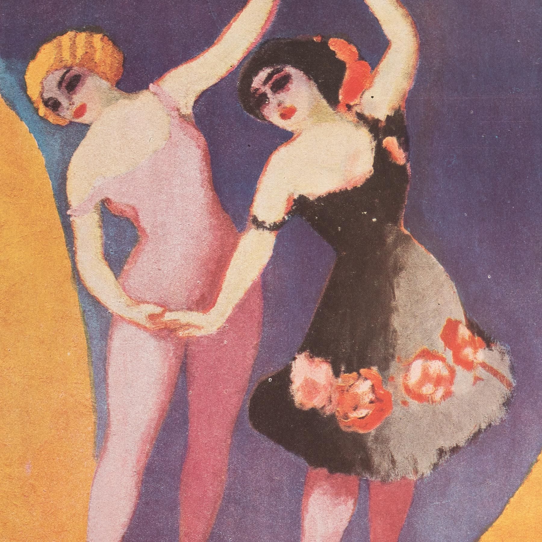 Kees van Dongen Fauvist 1948 Farbklischee-Druck, gerahmt (Französisch) im Angebot