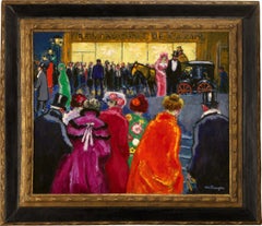 Devant Le Restaurant De La Paix di Kees Van Dongen