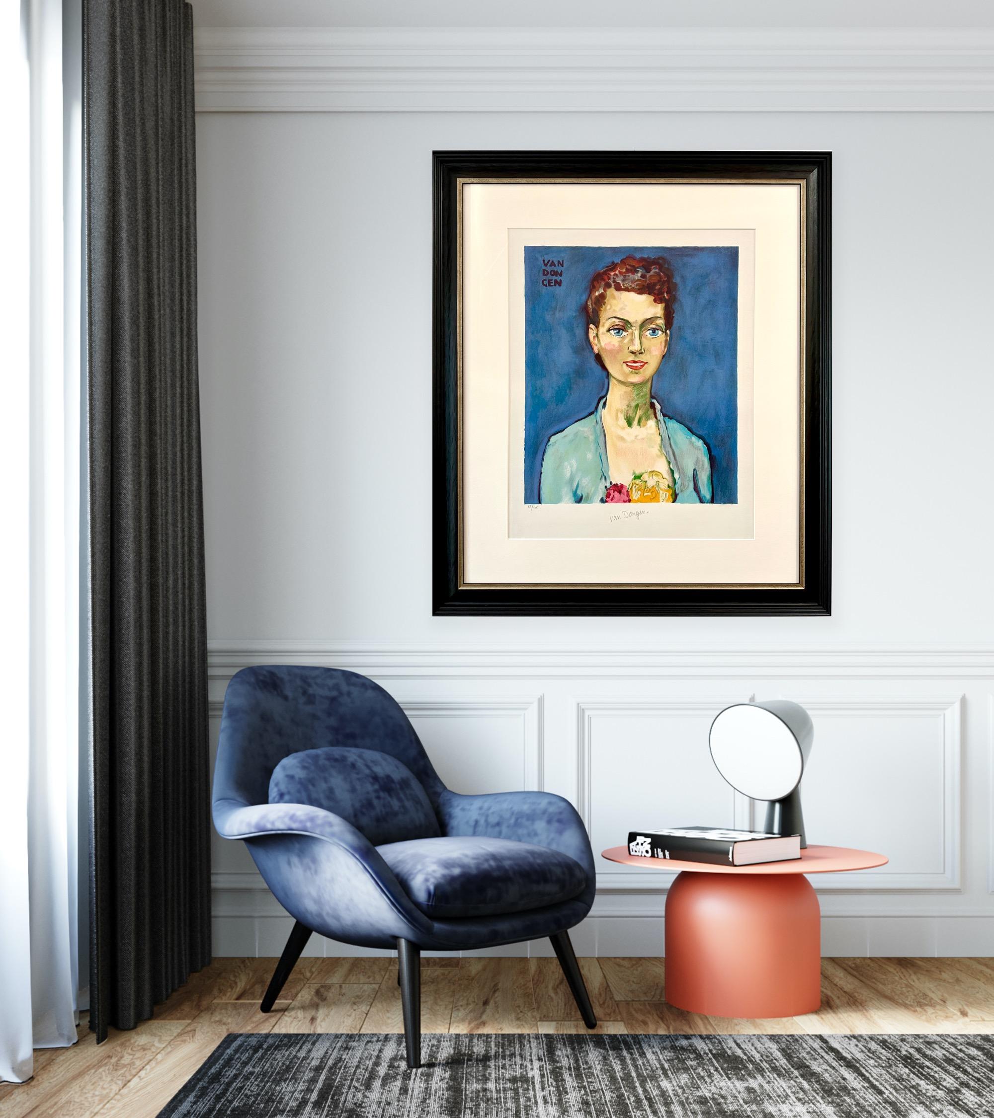 Hommage à Marie-Claire - Print de Kees van Dongen