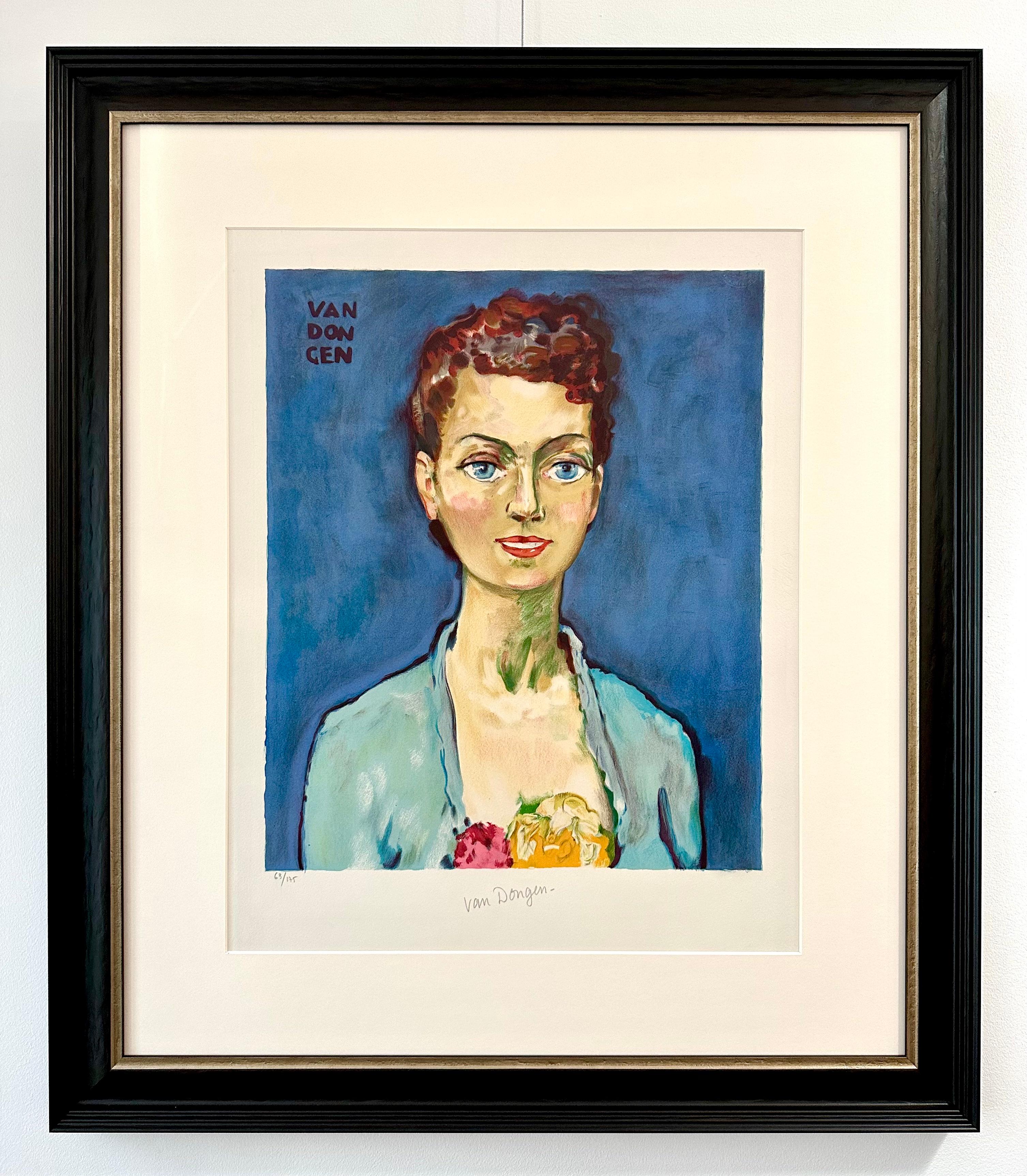 Hommage à Marie-Claire - Moderne Print par Kees van Dongen