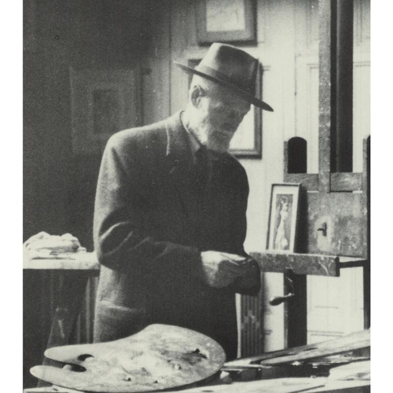 Kees van Dongen 'Dans Son Atelier' 1989- Offset Lithograph For Sale 2