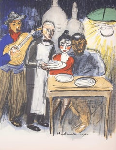 Kees van Dongen, Montmartre, aus Ansichten von Paris, 1963