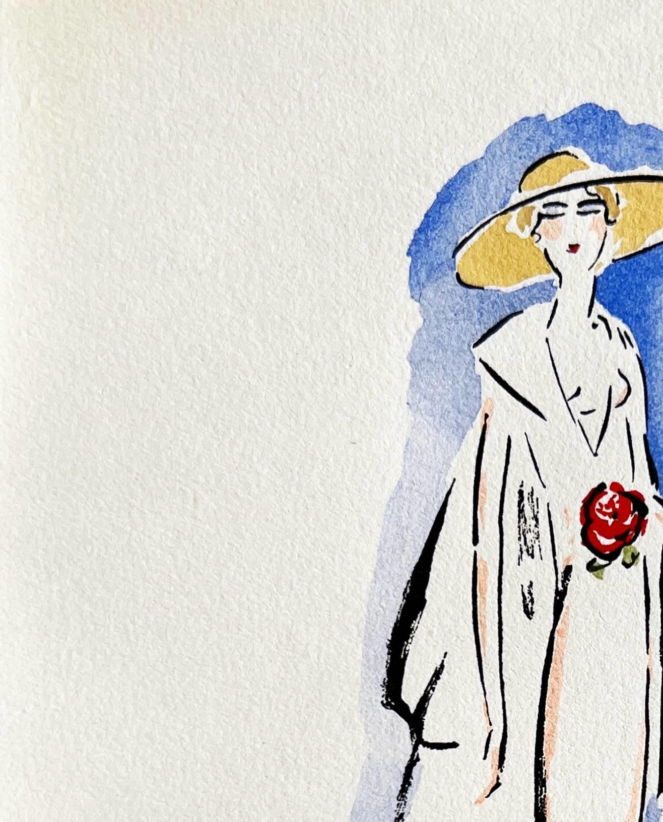 La Garçonne - Modern Print by Kees van Dongen