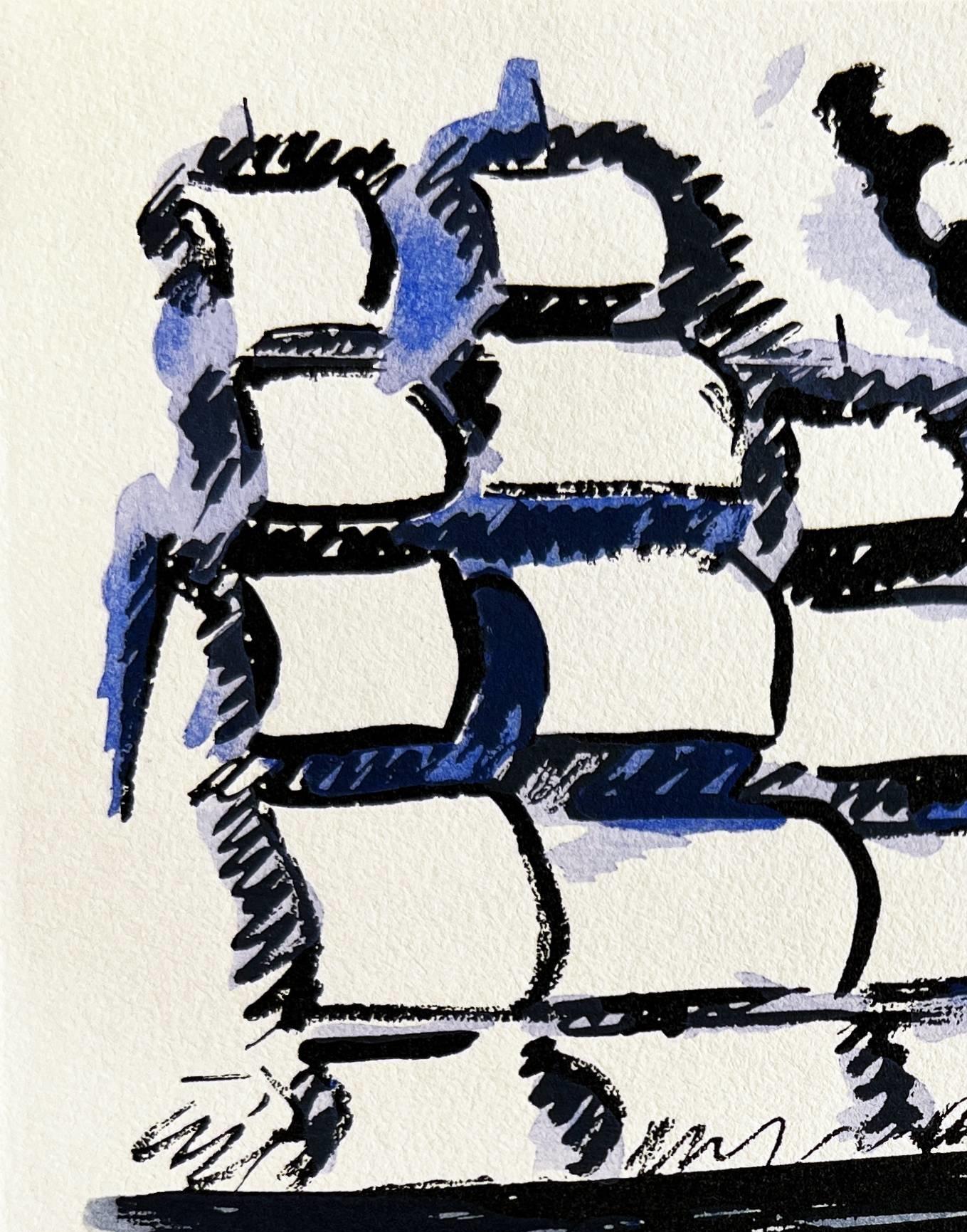 Kees Van Dongen (1877-1968) - La Garçonne

Original Lithograph, pochoir from 1925.

Arches paper (no watermark).

Dimensions of work: 23.5 x 18 cm

Publisher: E. Flammarion Éditeur.

Reference: Juffermans JB4

The work is in Excellent