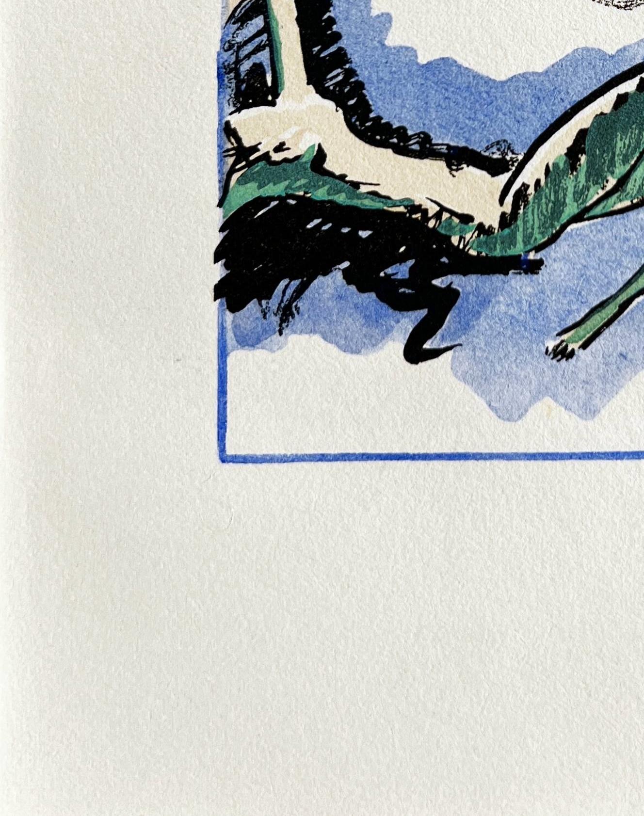 Kees Van Dongen (1877-1968) - La Garçonne

Original Lithograph, pochoir from 1925.

Arches paper (no watermark).

Dimensions of work: 23.5 x 18 cm

Publisher: E. Flammarion Éditeur.

Reference: Juffermans JB4

The work is in Excellent