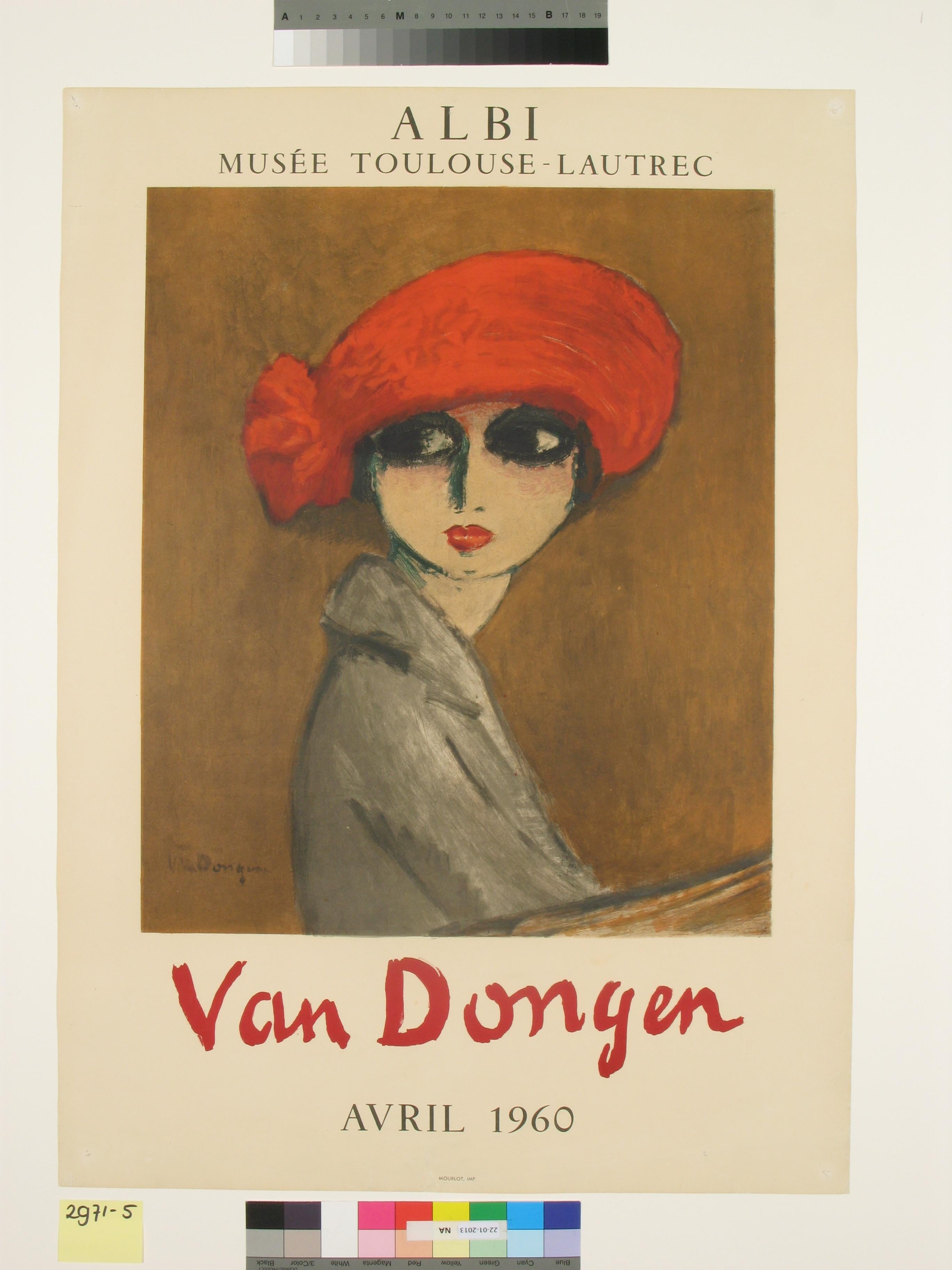 Le Coquelicot - Modern Print by Kees van Dongen