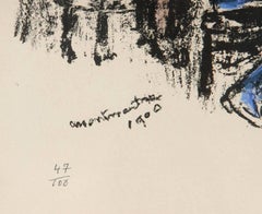 Montmartre 1900, Lithograph by Kees van Dongen 1965