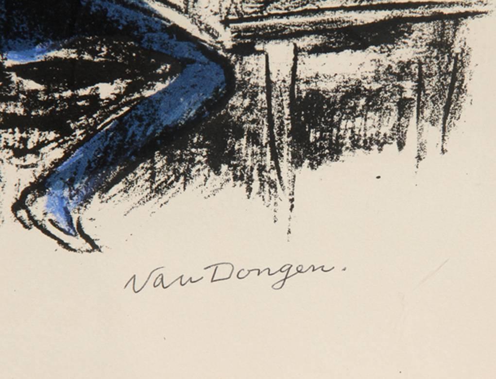 Montmartre 1900, litografia di Kees van Dongen 1965 in vendita 2