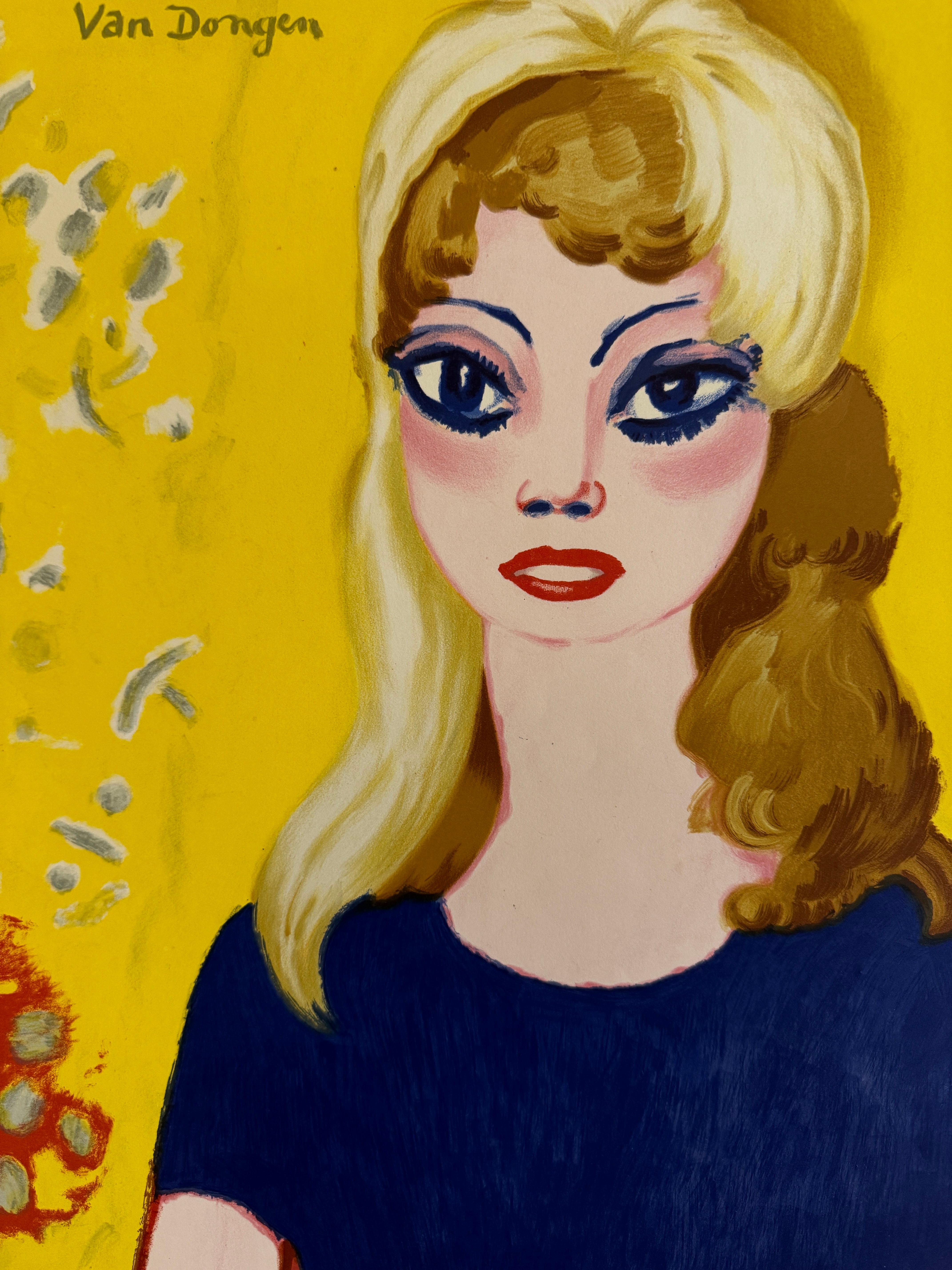 Museo Galliera Brigitte Bardot por Kees van Dongen 1964 en venta 2