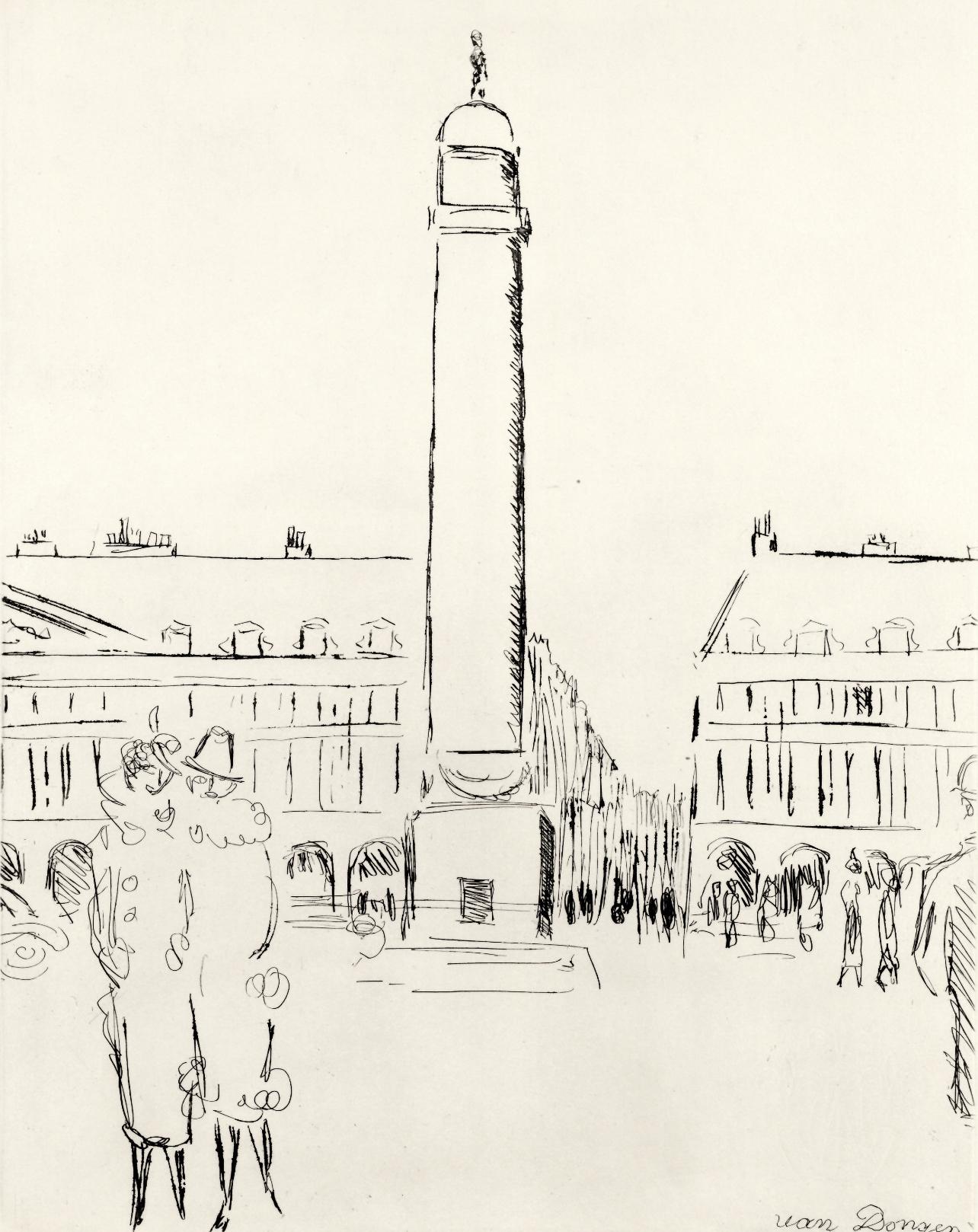 Place Vendôme, A La gloire à Paris, Kees van Dongen