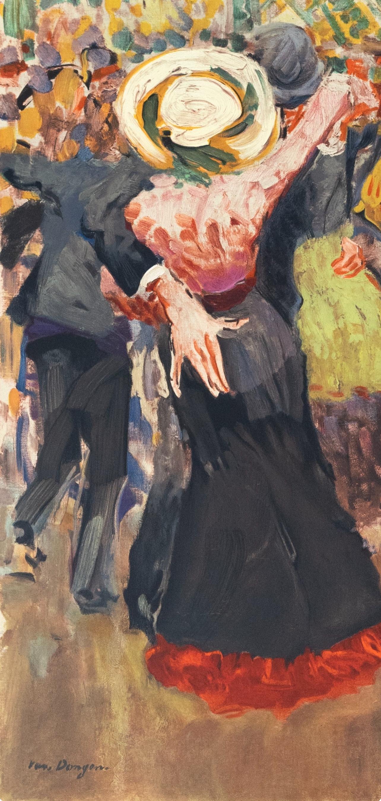 van Dongen, La Matchiche, Fauves, Collection Pierre Lévy (after) - Fauvist Print by Kees van Dongen