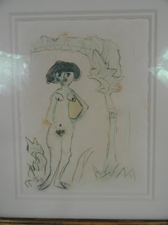 Kees van Dongen Signed Original Water Color