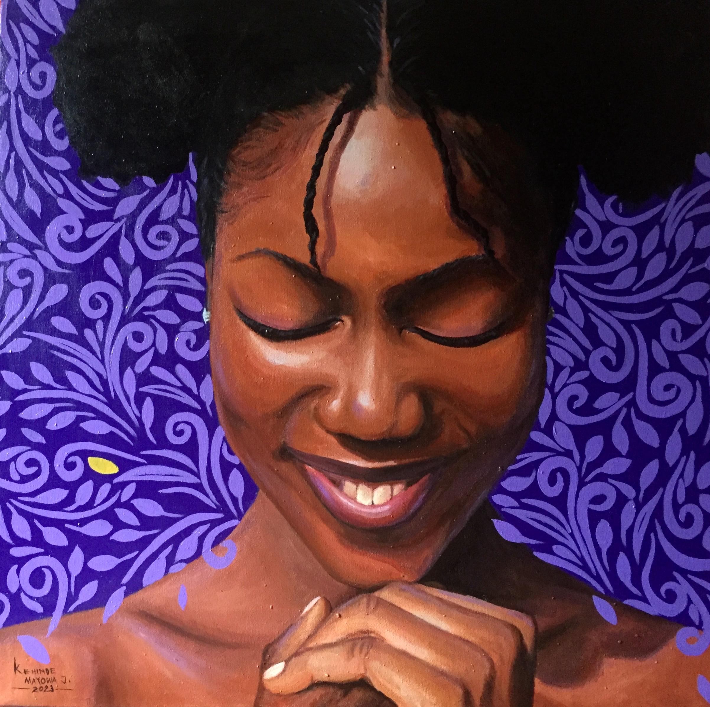 Kehinde Mayowa Interior Painting - Euphoria 1