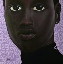 Focus (Cara en negrita) - Siglo XXI Contemporáneo, Retrato figurativo, Mujer