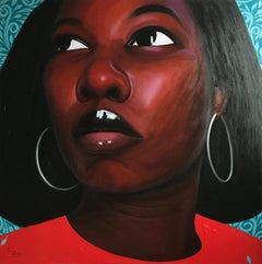 Strength in Root - 21st Century Contemporary, Figurative, Portrait, Africa Women