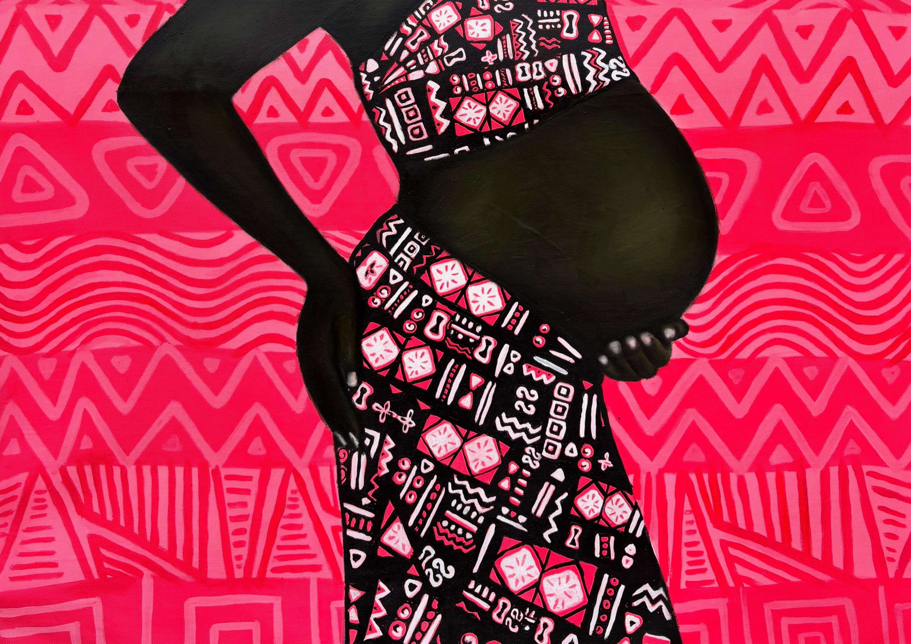 Versandverfahren
Versand in einem gut geschützten Rohr aus Nigeria
Dieses Werk ist ein Unikat, kein Druck oder eine andere Art von Kopie.
Begleitet von einem Echtheitszertifikat (ausgestellt von der Galerie)