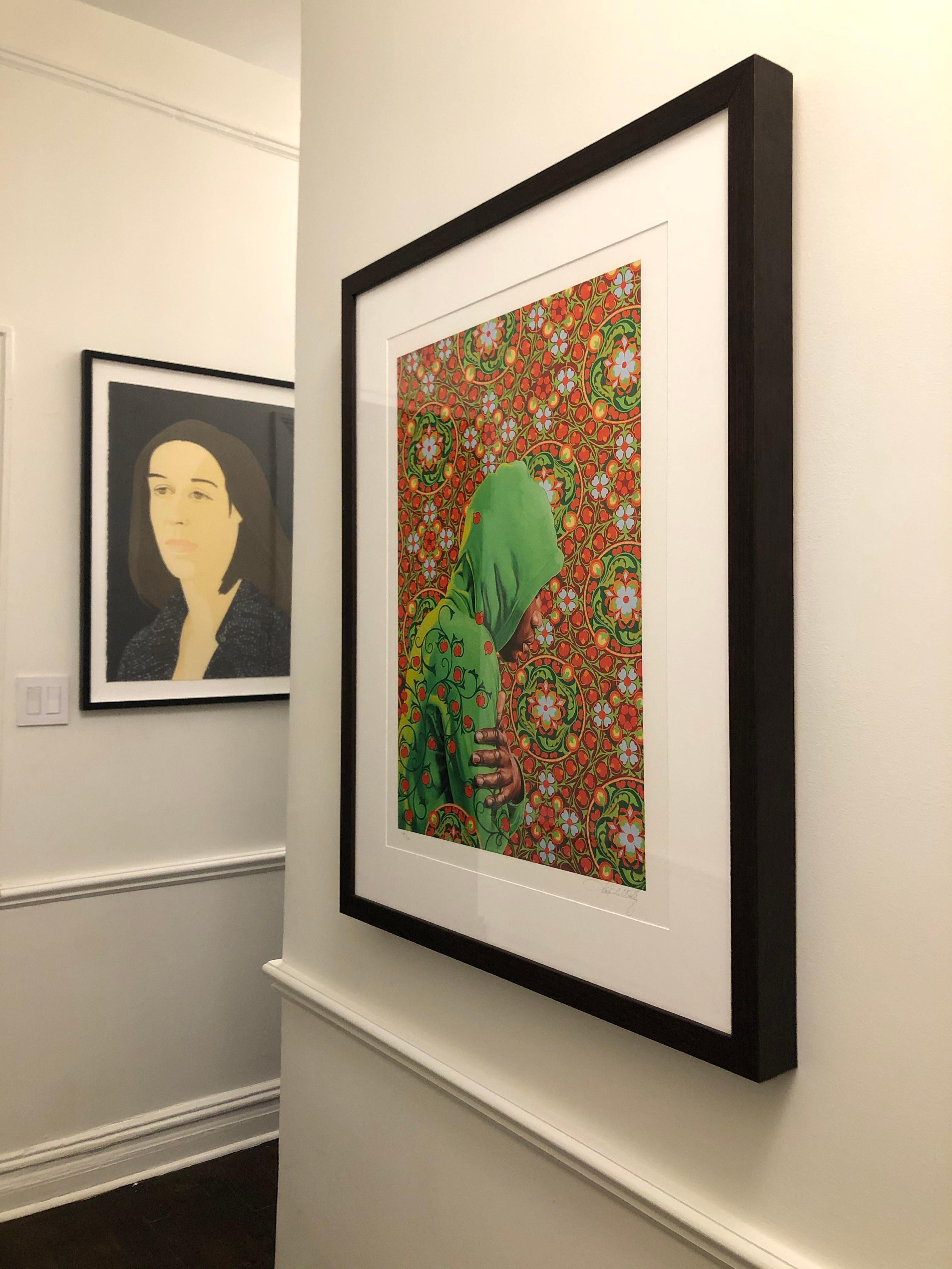 Kehinde Wiley Kehinde Wiley 'Head of a Young Girl Veiled' Print, 2019