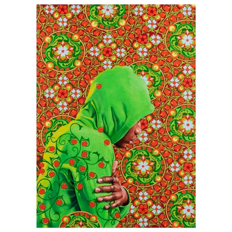 Kehinde Wiley Kehinde Wiley 'Head of a Young Girl Veiled' Print, 2019