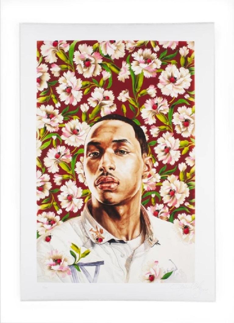 Kehinde Wiley's 'Sharrod Hosten Study III, 2020' is part of a limited edition print of only 30 copies. Partnered with Sean Kelly Gallery to release Sharrod Hosten Study III (2020), this is the second annual limited edition artist print created as a