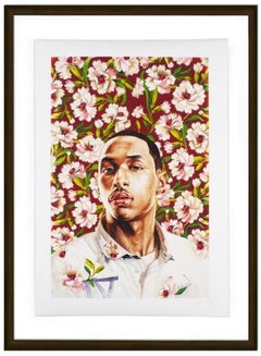 Kehinde Wiley 'Sharrod Hosten Study III' Signed Archival Pigment Print 2020