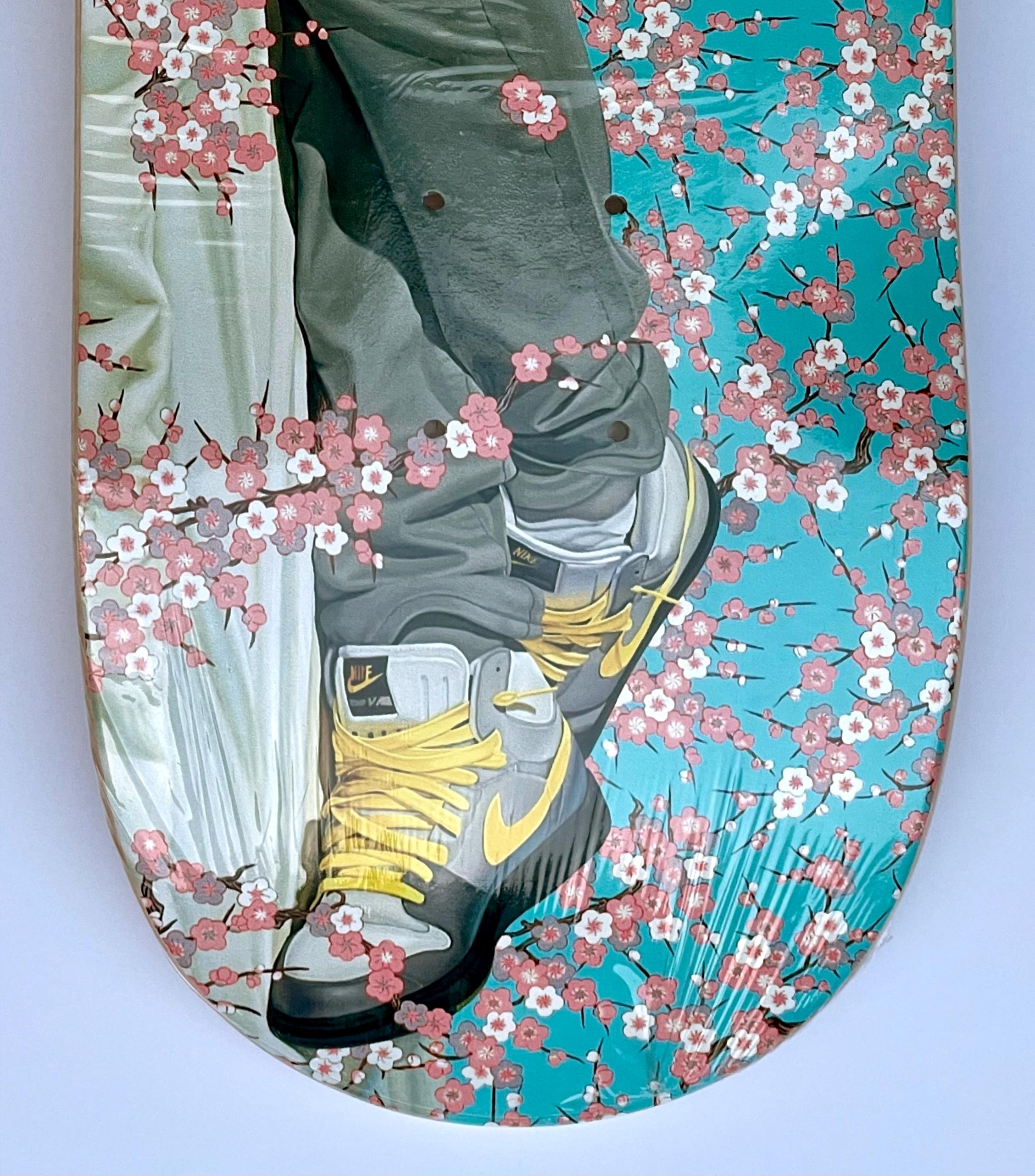 La Virgen Mártir Santa Cecilia Monopatín Edición Limitada - Print Realista de Kehinde Wiley