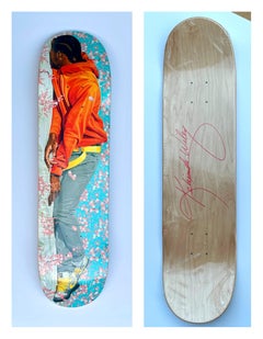The Virgin Martyr St. Cecilia Limited Edition skateboard skate deck