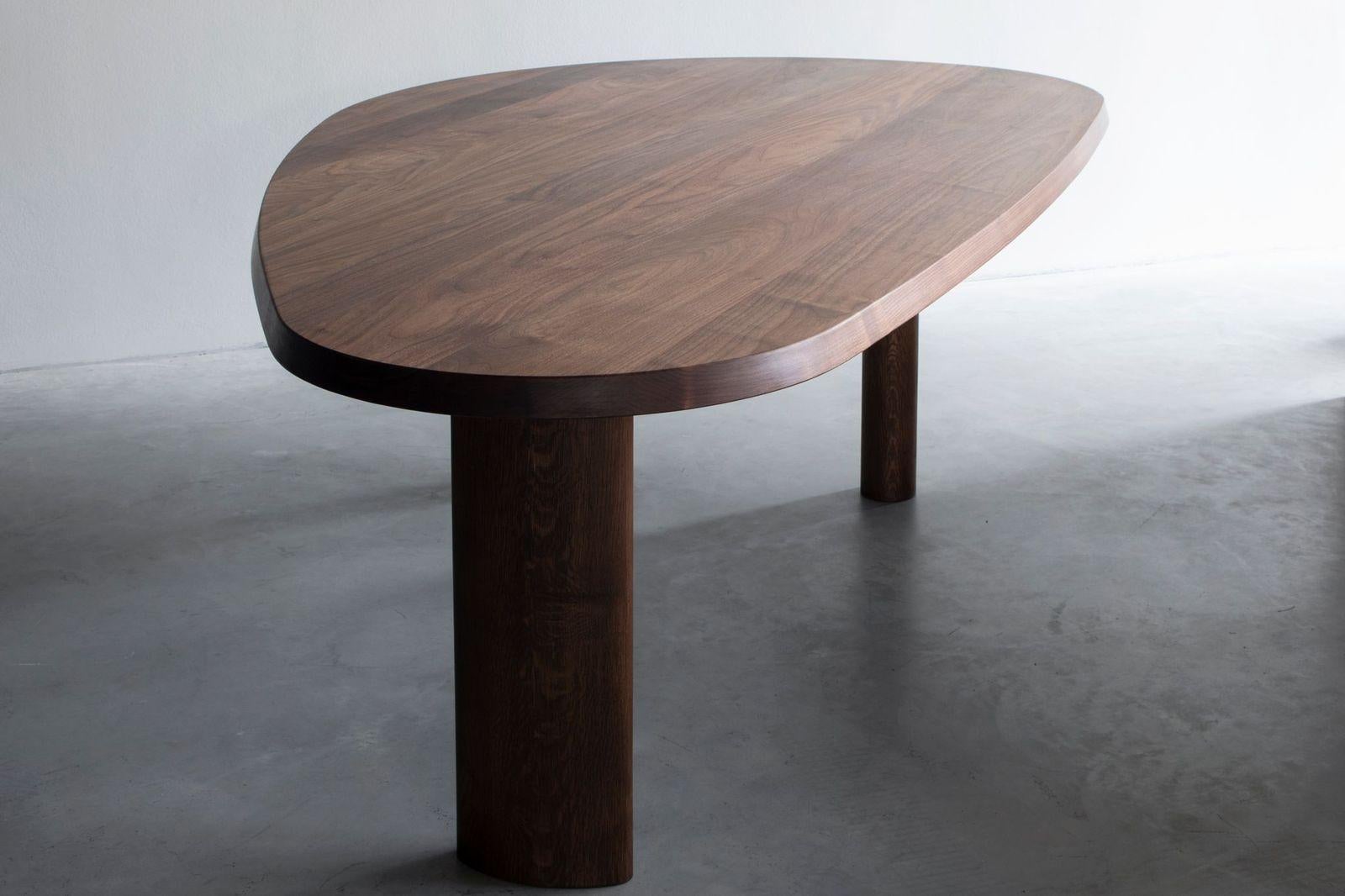 Kei Oak Dining Table by Van Rossum In New Condition For Sale In Geneve, CH