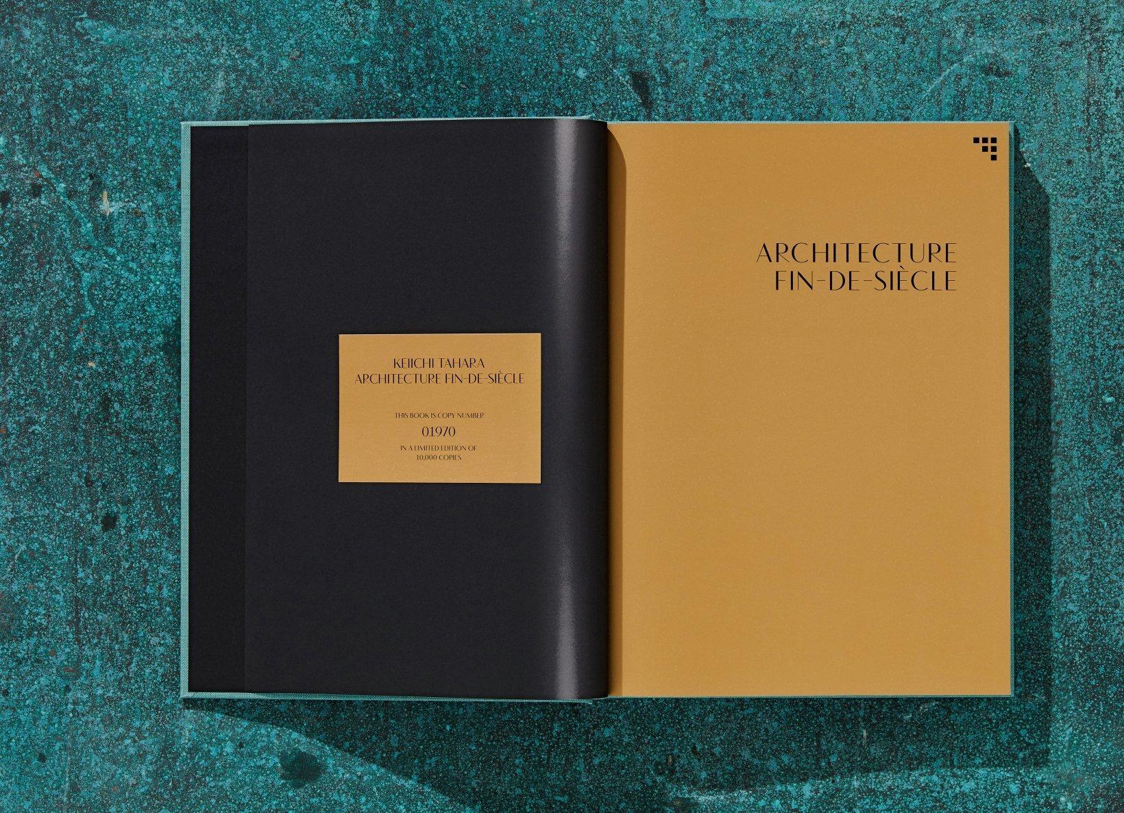 Keiichi Tahara, Architecture Fin-de-Siècle, Limited Edition, Set of 3 Books For Sale 1