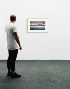 Allegro, xilografía de paisaje Ukiyo-e y puesta de sol, 2018