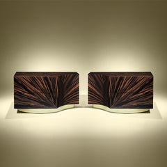 Keiko Contemporary and Customizable Bedside Table by Luísa Peixoto