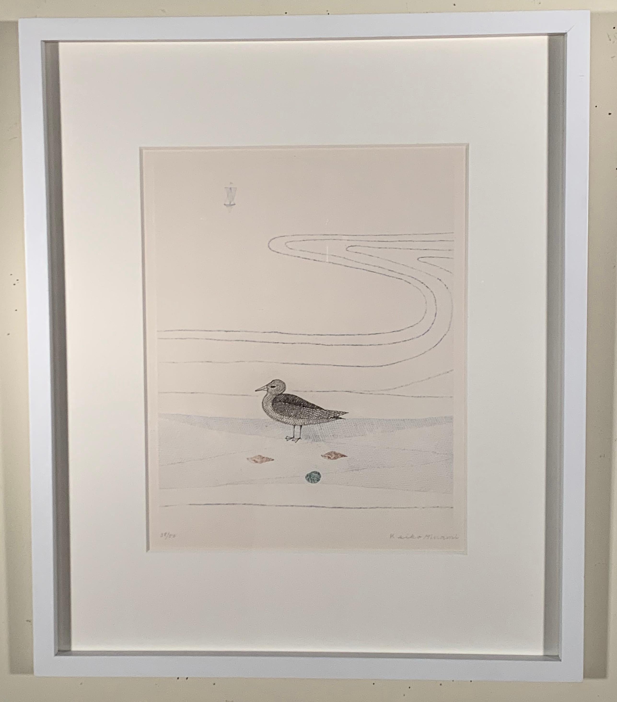 UNTITLED (SHORE BIRD) - Print by Keiko Minami