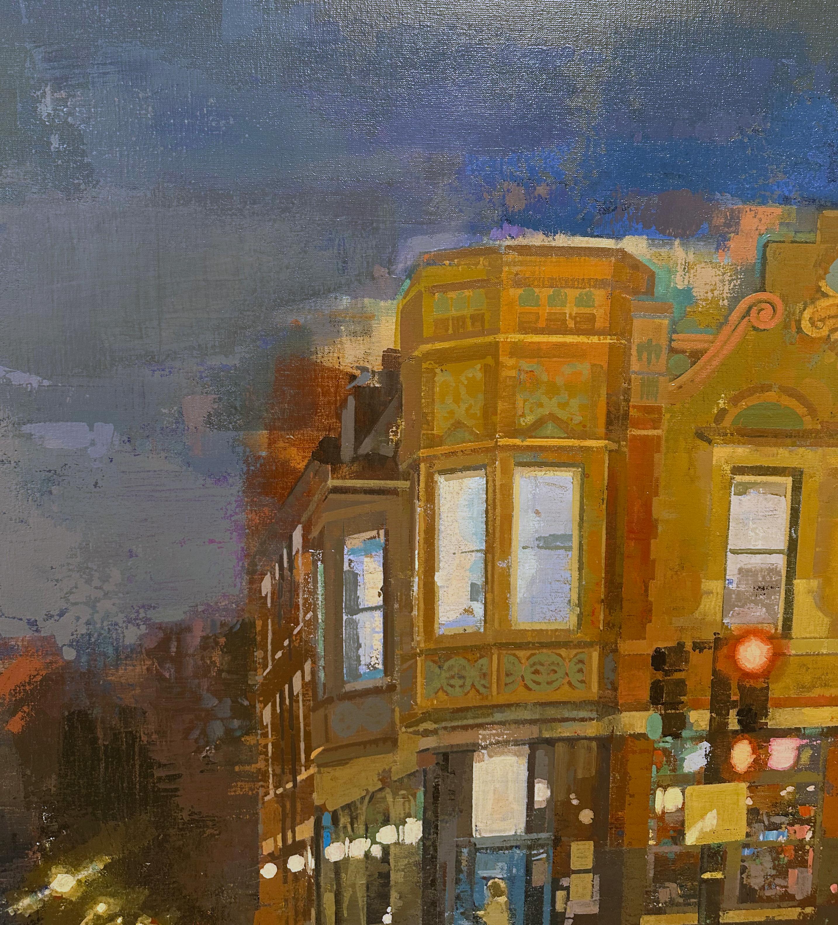 Keiko Ogawa porta il suo stile rilassante in questa scena urbana in un vivace quartiere di Chicago. Eliminando la maggior parte del normale trambusto di questa zona popolare, la scena si fa tranquilla.  La sua calda illuminazione notturna e i suoi