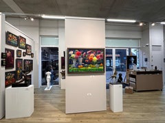 Greene & Greene & Greene & Greene - Pittura olandese contemporanea del 21° secolo con fiori