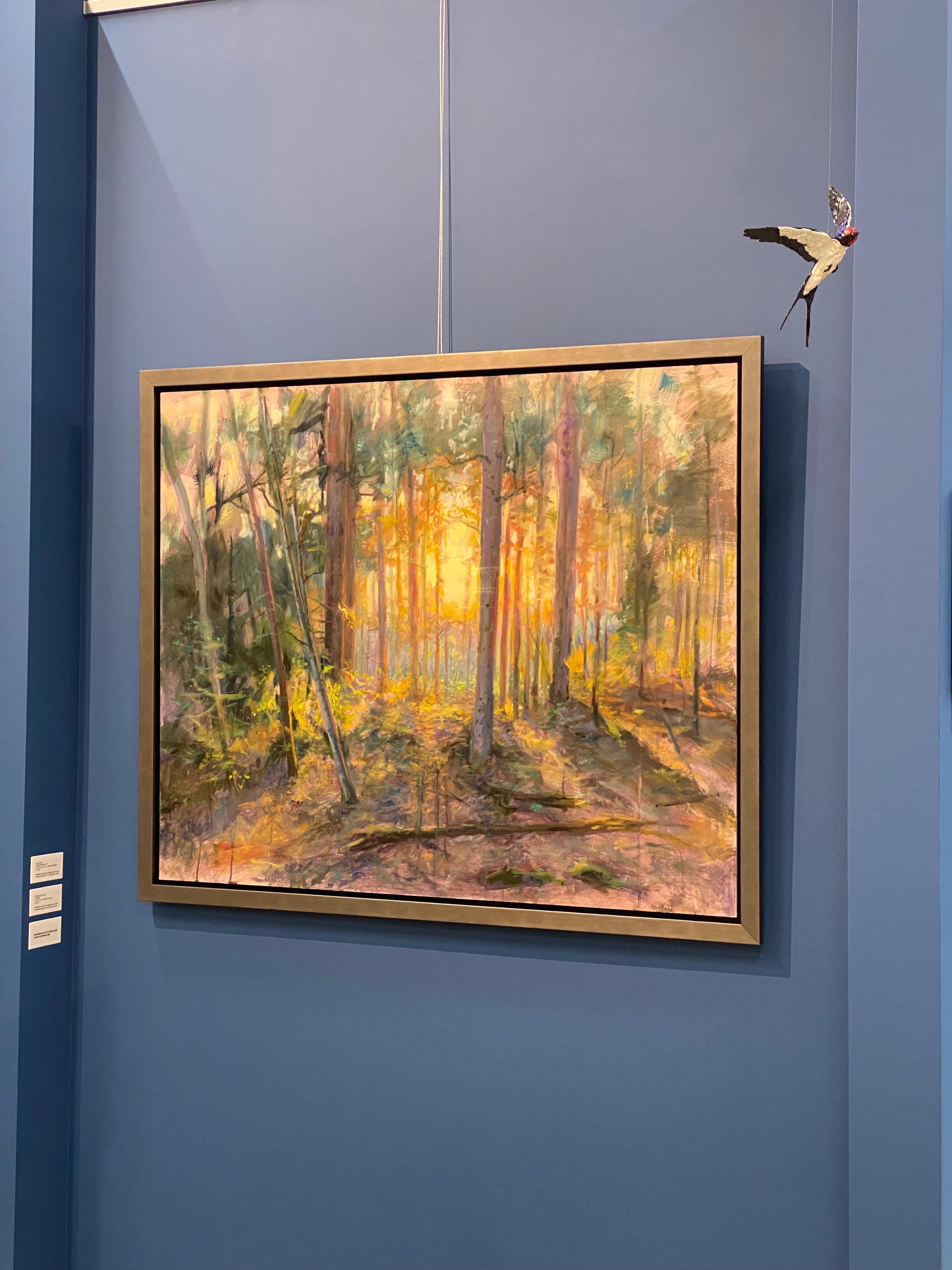 Keimpe van der Kooi
Summer
100 x 122 cm
framed: 110-132 cm ( This frame is included)
Oil on wood panel 

This Painting is made by Dutch Artist Keimpe van der Kooi. He likes to paint still-lifes in colorful ambiance. In his still-life paintings there