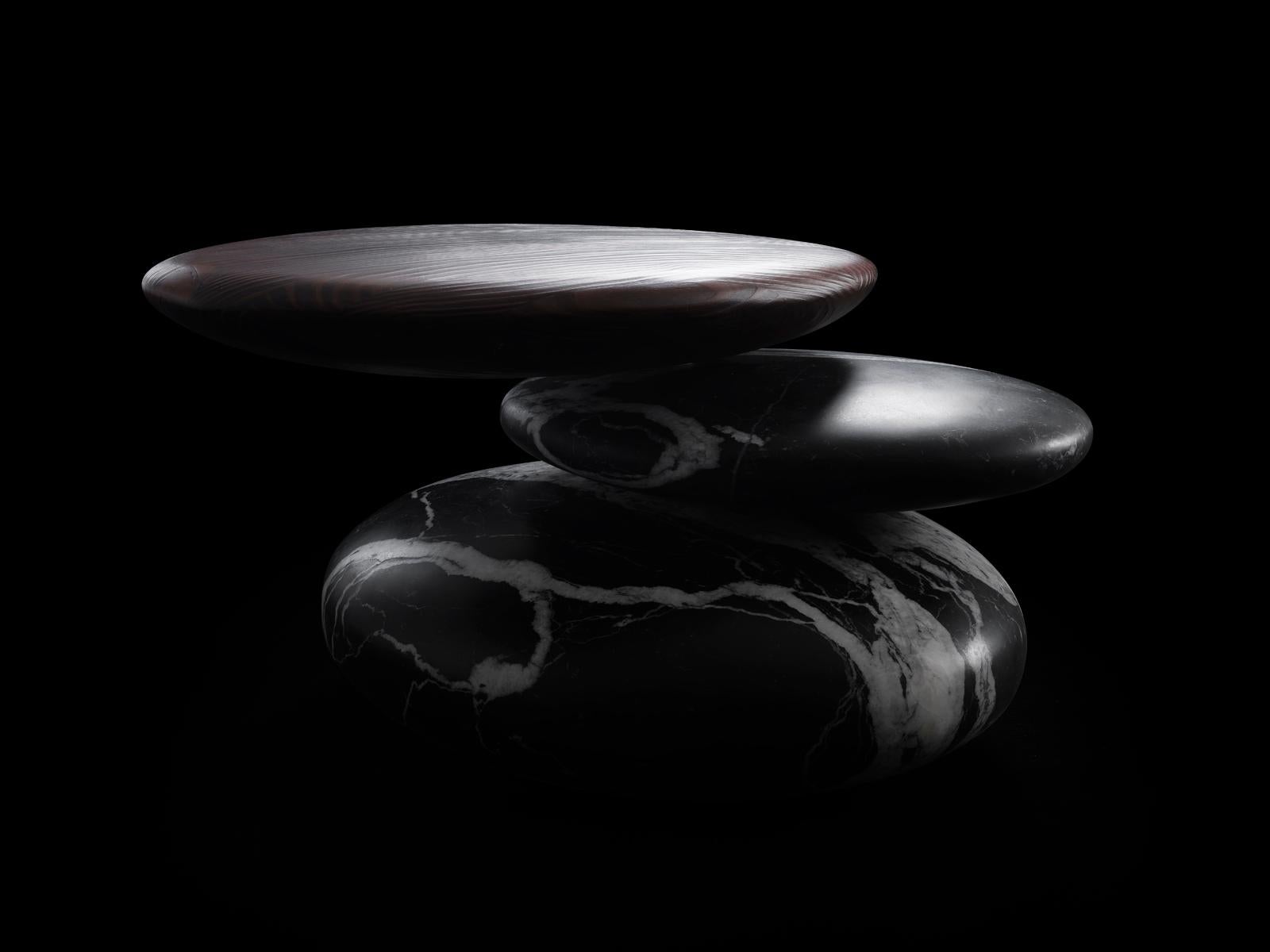 Postmoderne Petite table basse ovale Keir de Kreoo en vente