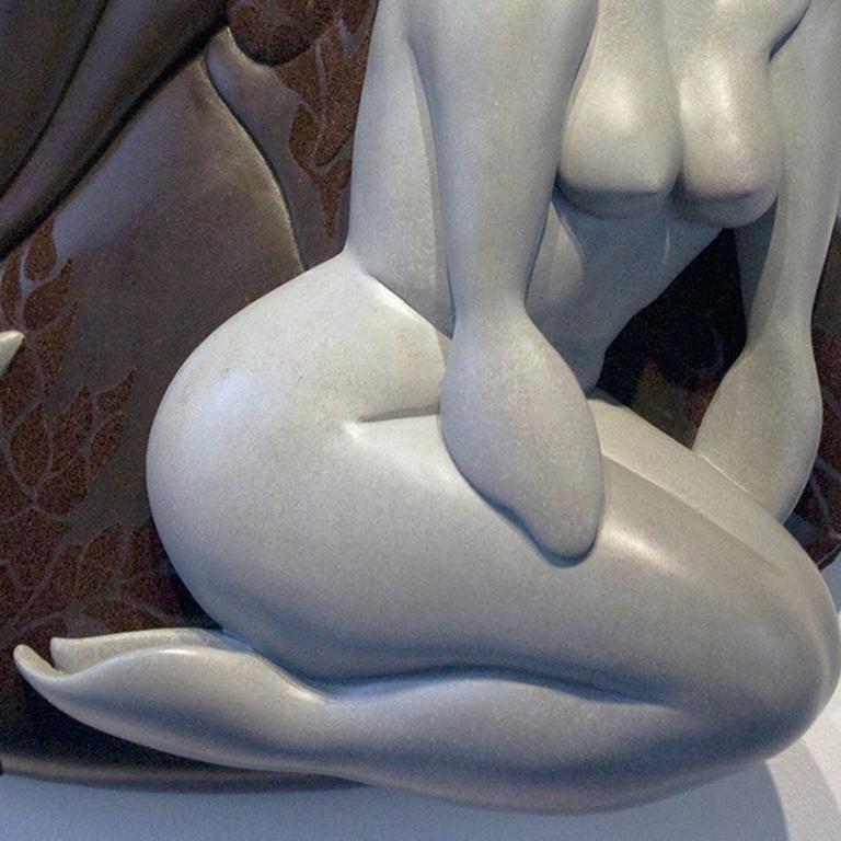 Encantadas Victorianas - Nude Sculpture Grigio di Keira Norton