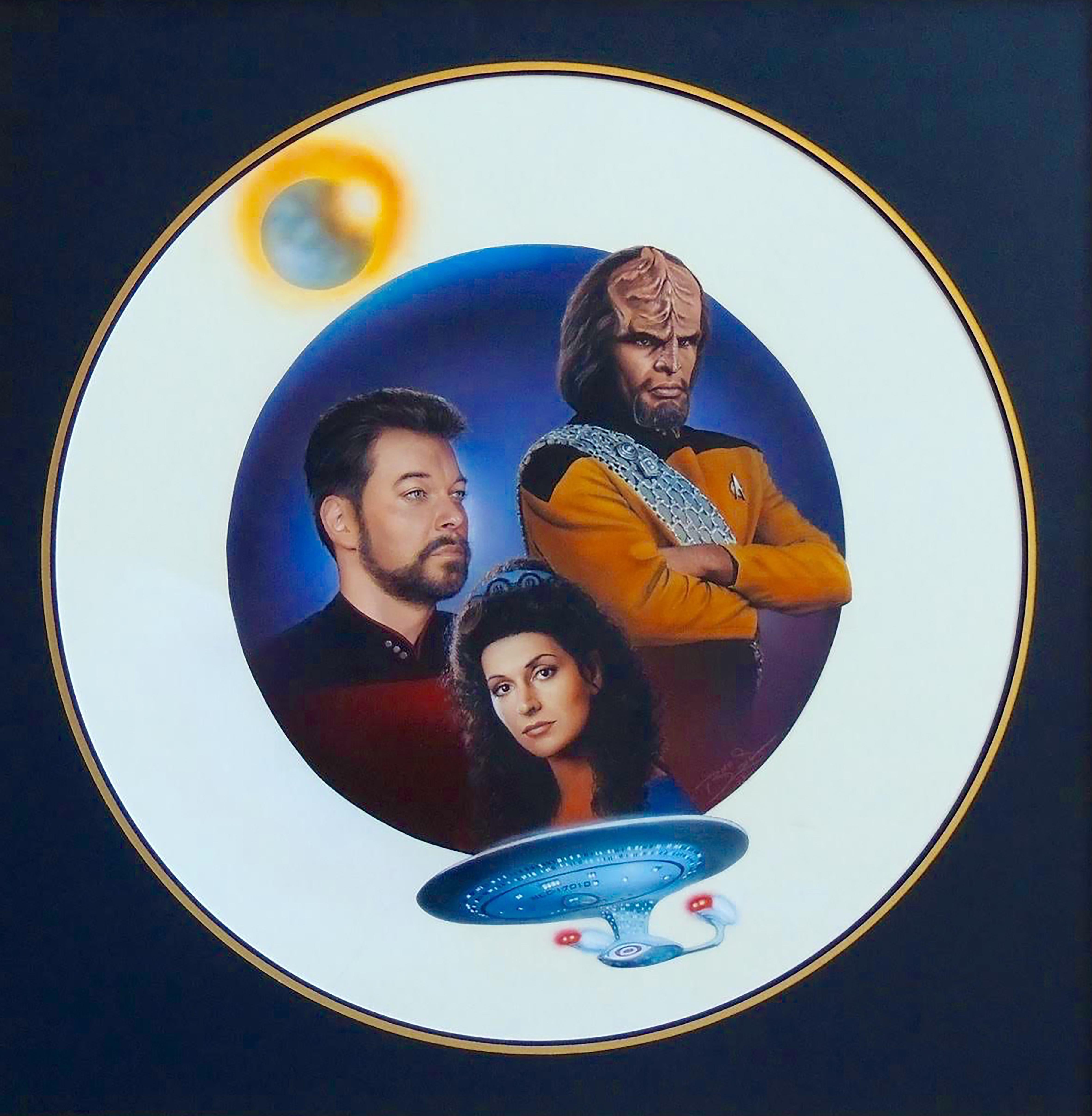 Star Trek: Next Generation #31 "Foreign Foes" Copertina del libro in brossura