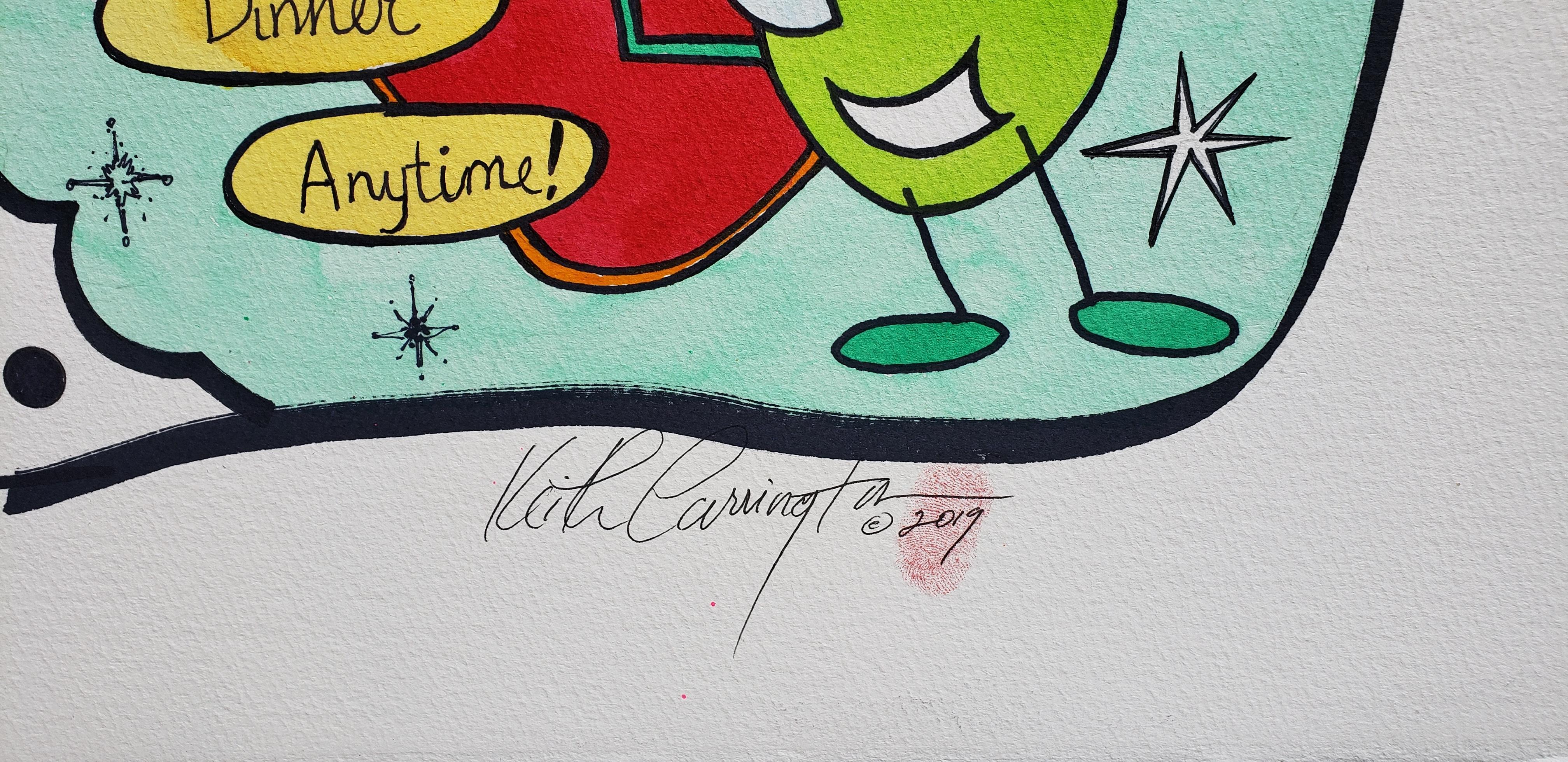 Sé mío Valentín - Art de Keith Carrington
