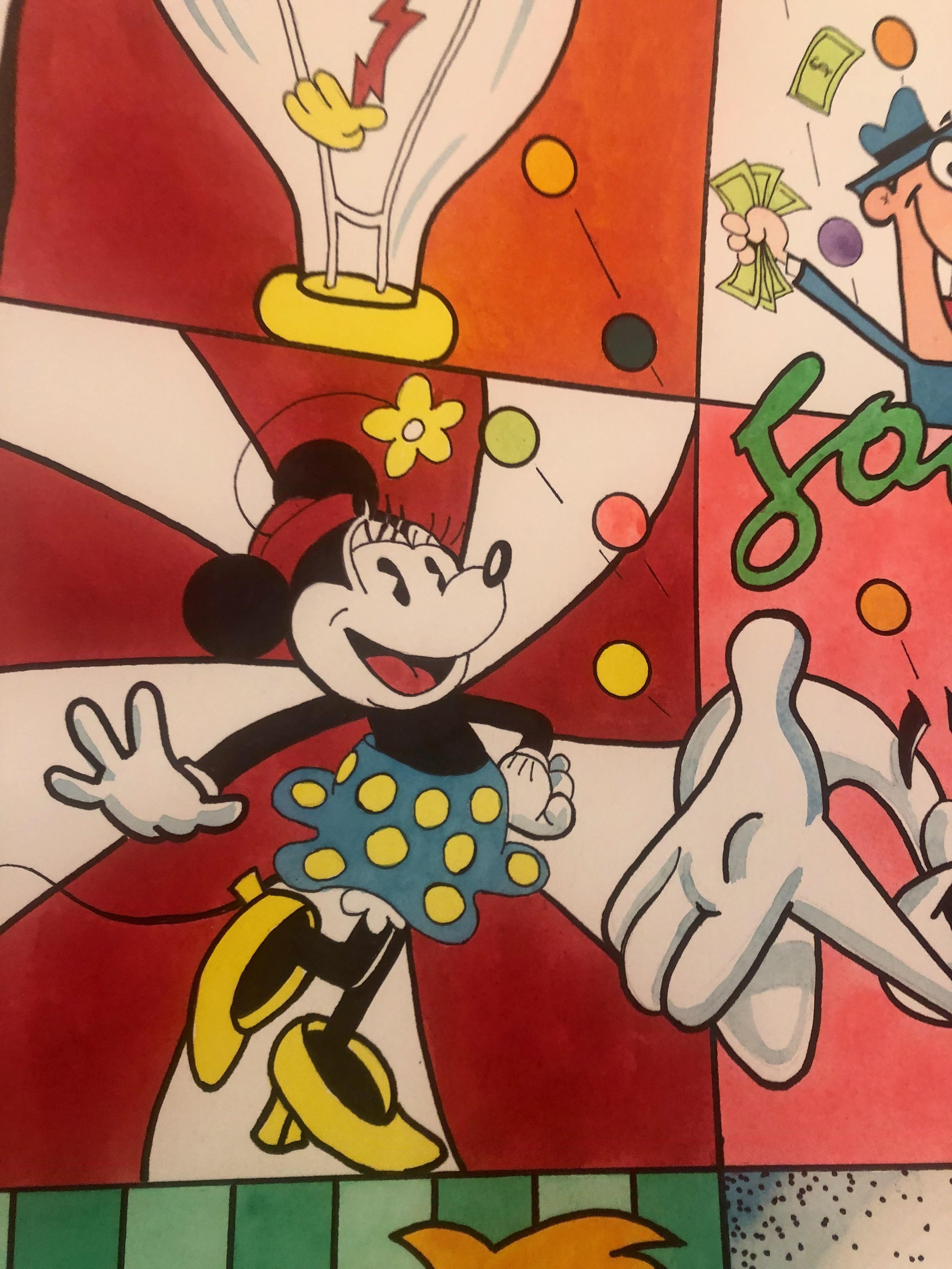 Feelin Good Tinta Sobre Papel - Painting Arte pop de Keith Carrington