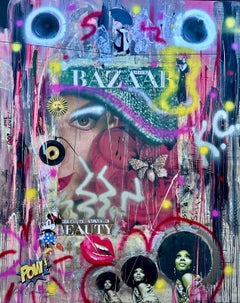 Come Bazaar Tecnica mista su tela