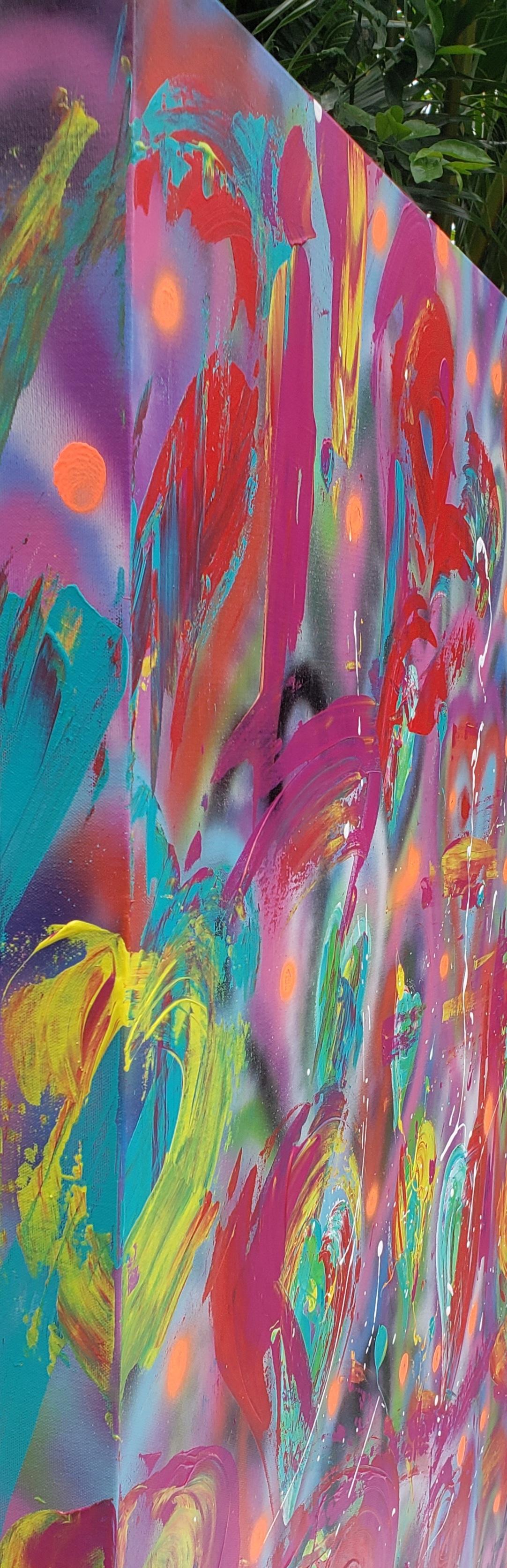 Illumination 
Nitro-acrylic, acrylic on canvas gallery wrap.
Keith Carrington’s experiences have led him to express his talents through the fluid & exacting mediums of watercolor and ink.  He has honed his skills, clarified his vision,