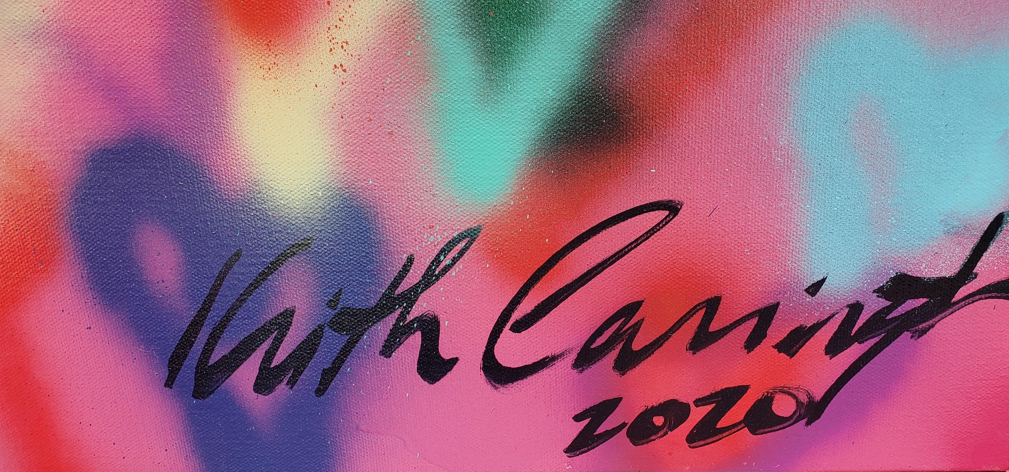 Love On Fire II – Painting von Keith Carrington