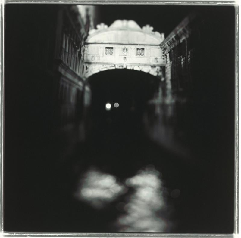 Keith Carter b.1948 Black and White Photograph - Bridge of Sighs, silver gelatin print,  limited edition photograph, signed 