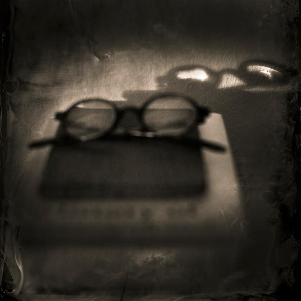 Keith Carter b.1948 Black and White Photograph - Glasses, limited edition pigment ink photograph, signed and numbered 