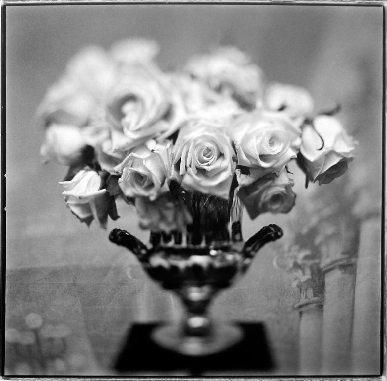 Keith Carter b.1948 Black and White Photograph - Roses