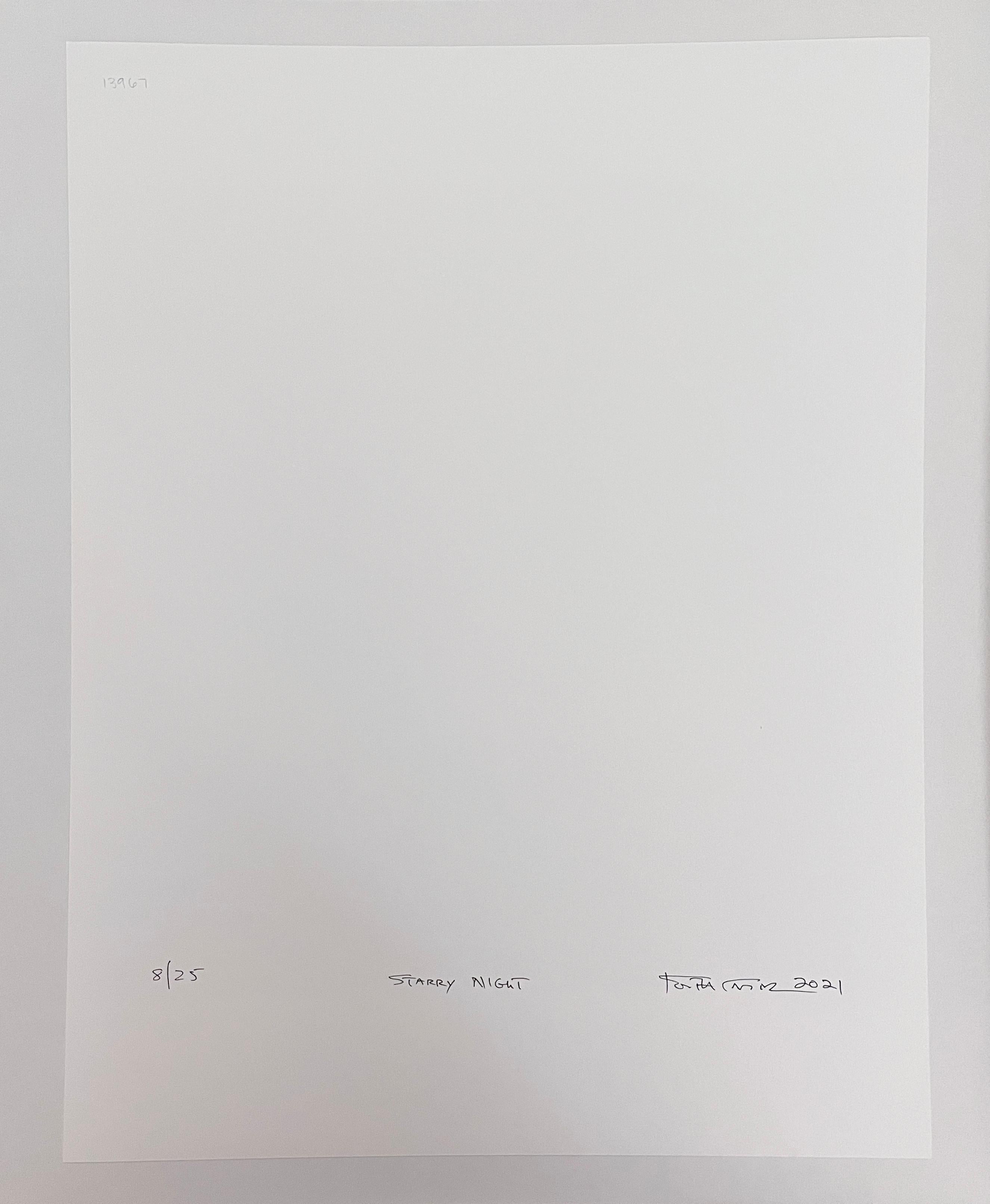 Starry Night von Keith Carter, 2021, Archivalischer Pigmentdruck (Schwarz), Black and White Photograph, von Keith Carter b.1948