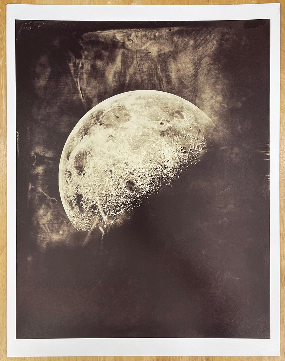 Swamp Moon von Keith Carter, 2016, Archivalischer Pigmentdruck (Schwarz), Figurative Photograph, von Keith Carter b.1948