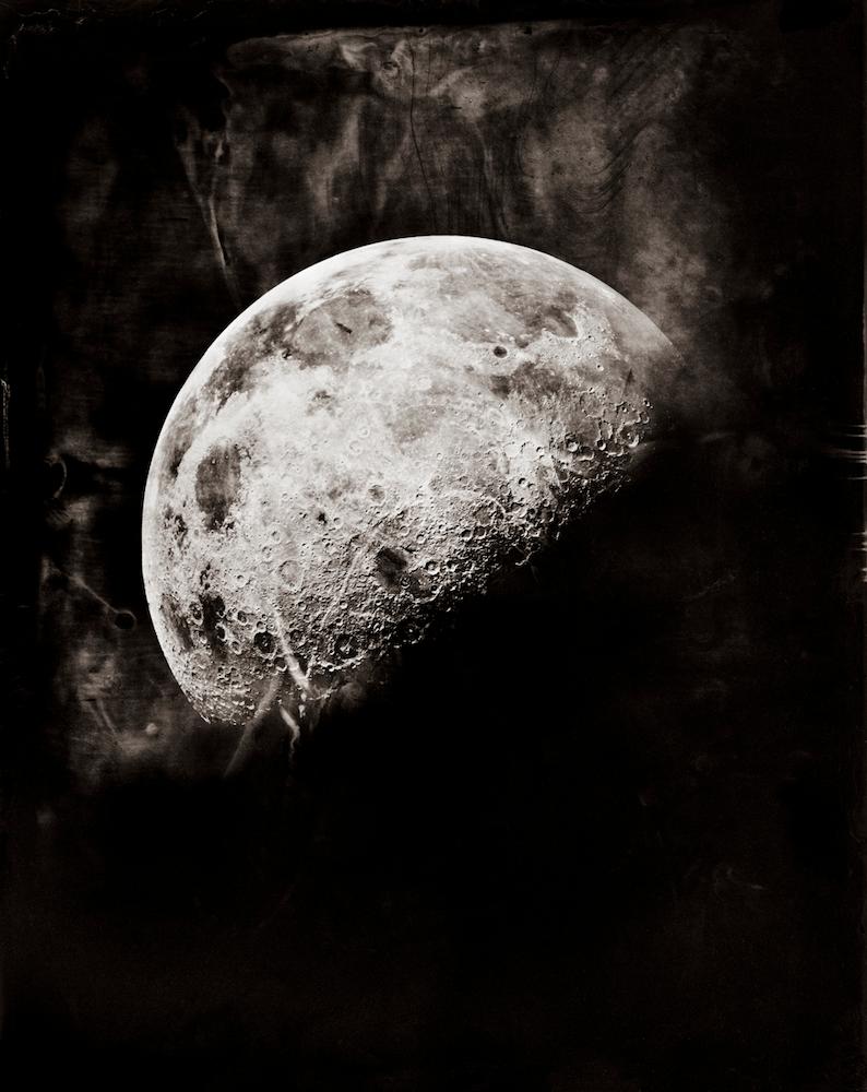 Keith Carter b.1948 Figurative Photograph - Swamp Moon by Keith Carter, 2016, Archival Pigment Print