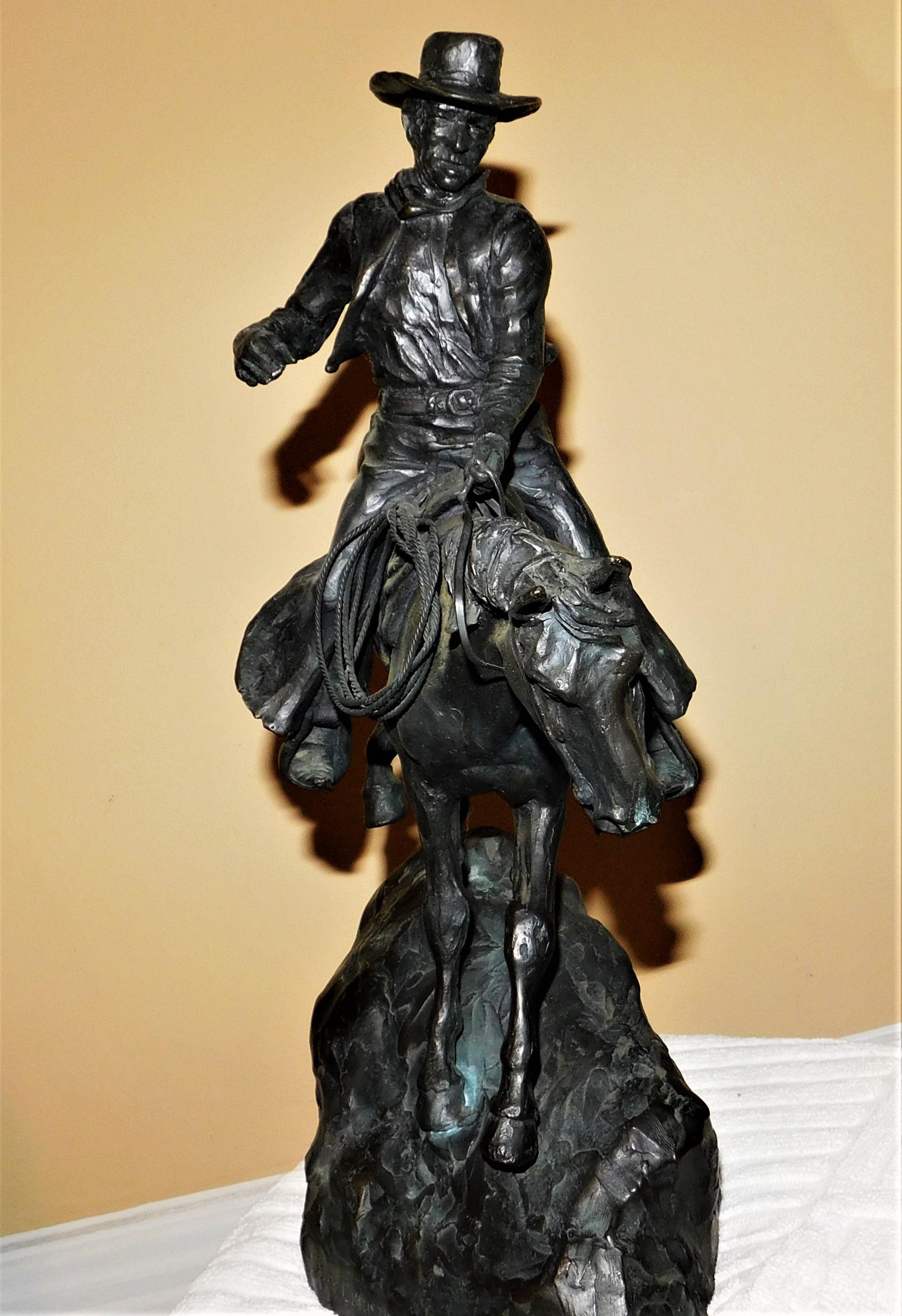 Keith Christie Western Bronze Sculpture 